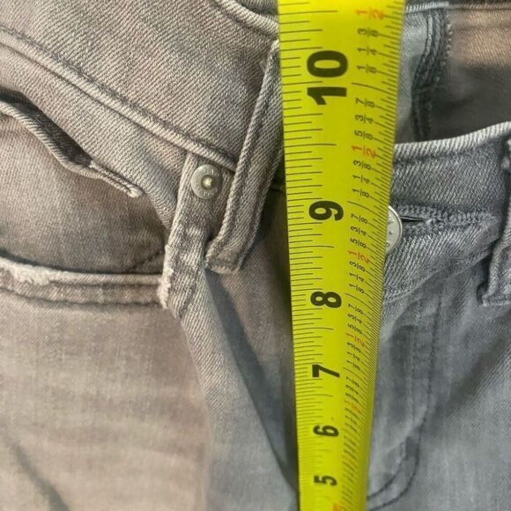 - Woman’s distressed bottom true skinny grey jeans size 2‎ - Picture 5 of 6